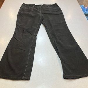 LOFT brown corduroy slim boot size 12. Never worn!